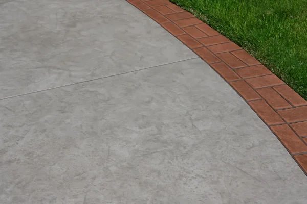 a section of a concrete patio from Concrete Contractor Austin in Austin, TX - Concrete sidewalk building